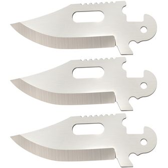 Cold Steel Click N Cut Folding knife (3-pack of Bowie Blades)