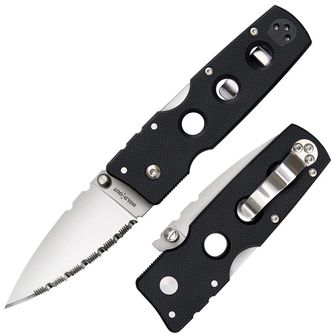 Cold Steel Folding knife Hold Out 3" Blade Serr. Edge
