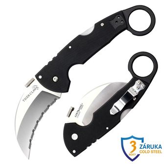Cold Steel Folding knife Tiger Claw Serrated Edge