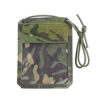 Combat Systems Badge Holder Case for Documents, MultiCam Tropic