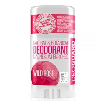 Deoguard rigid deodorant, wild rose 65g
