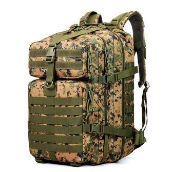 DRAGOWA Tactical 3P tactical backpack, Woodland digital