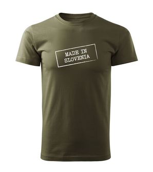 DRAGOWA Short T -Shirt Made in Slovenia, Olive