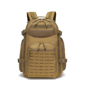 DRAGOWA Tactical Molle Camping Bag, Coyote