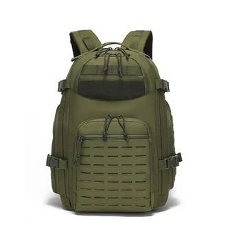 DRAGOWA Tactical Molle Camping Bag, Olive