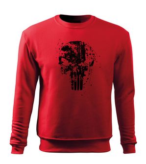 Dragow Men's sweatshirt Frank the Punisher, red 300g/m2