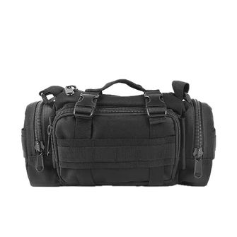DRAGOWA Tactical waist bag, black