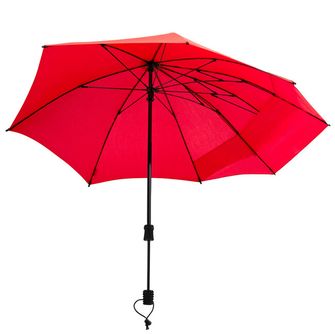 Euroschirm swing backpack handsfree umbrella red
