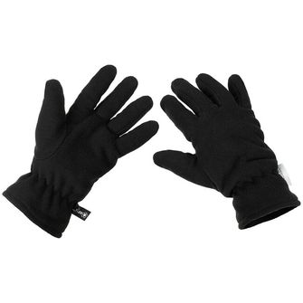 Fleece Gloves, black
