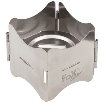 Fox Outdoor Stove Support, foldable, Stainless Steel
