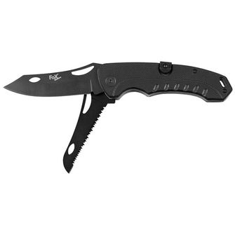 Fox Outdoor Jack Knife, 2 in 1, black, G10 handle