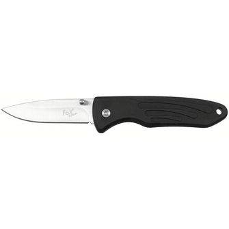 Fox Outdoor Jack Knife, one-handed, black, TPR handle