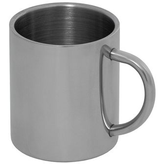 Fox Outdoor Cup, Stainless Steel, double-walled, ca. 250 ml