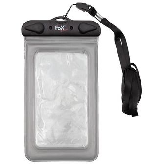 Fox Outdoor Smartphone Bag, waterproof, transparent, black