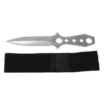 Fox Outdoor throwing knife, silver