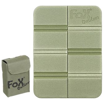 Foxoutdoor Termo pad under the seat, folding, with pocket molle, olive