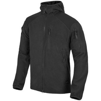 Helicon alpha hoodie flis jacket, black