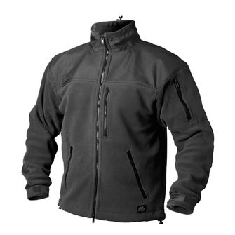 Helikon-Tex Classic Army fleece Jacket reinforced black, 300g/m2