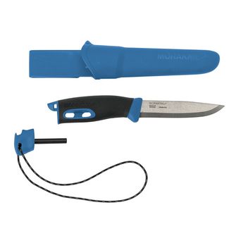Helicon-Tex Morakniv® Companion Spark stainless steel knife, blue