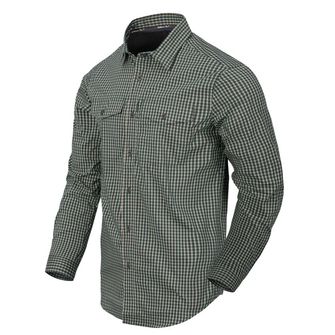 Helikon-Tex Tactical shirt for concealed carry - Savage Green Checkered
