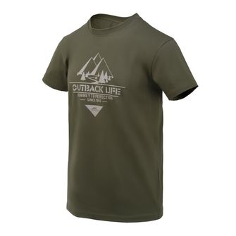 Helikon-Tex T-shirt (Outback Life) - Taiga Green