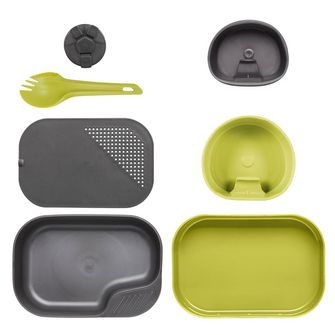 Helicon-Tex Wildo Camp Plastic Lunch Set, Lime