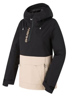 HUSKY women's outdoor jacket Nabbi L, black/beige