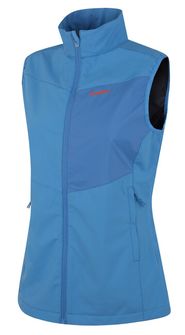 HUSKY women's softshell vest Salien L, light blue