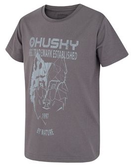 Husky Children's Function T -Shirt Tash to Dark Stone