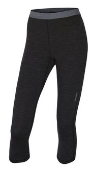 Husky merino thermal underweight women's 3/4 pants black