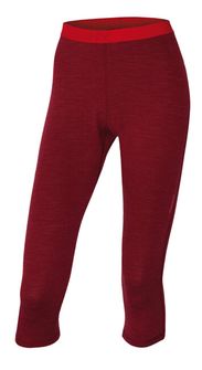 Husky merino thermal underwear women's 3/4 pants TM. brick