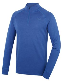 Husky Men's merino sweatshirt Aron Zip M, Blue