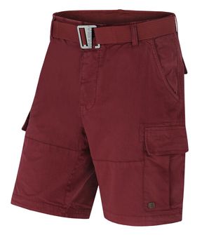 HUSKY men's cotton shorts Ropy M, burgundy
