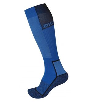 Husky knee socks Snow-Ski blue/black