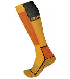 Husky knee socks Snow-Ski yellow/black