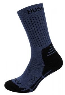 HUSKY All Wool socks, blue
