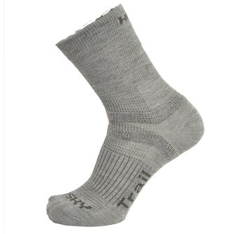 Husky socks trail st. gray