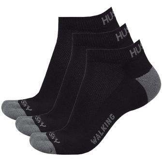 HUSKY Walking Socks 3Pack, black
