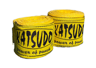 Katsudo box bandages elastic 250cm, yellow