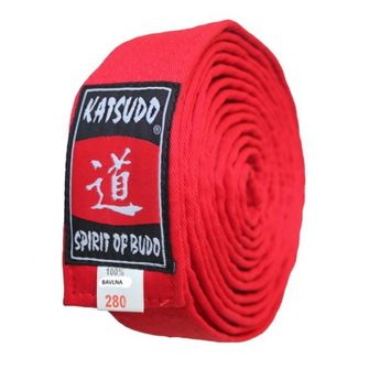 Katsudo judo belt red