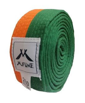 Katsudo mifune belt orange-green