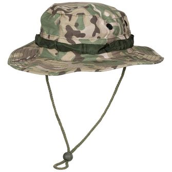 US GI Bush Hat with chin strap, op.-camo