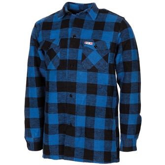 Shirt lumberjack, blue-black