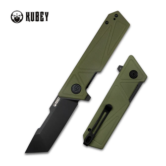 KUBEY Avenger Outdoor Folding knife, green