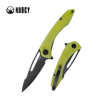 KUBEY Folding knife Merced Yellow & Black