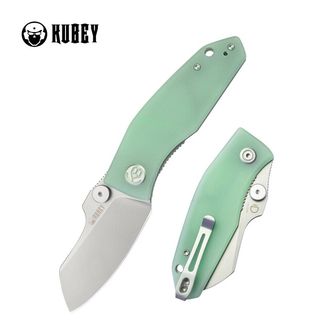 KUBEY Monsterdog jade Folding knife