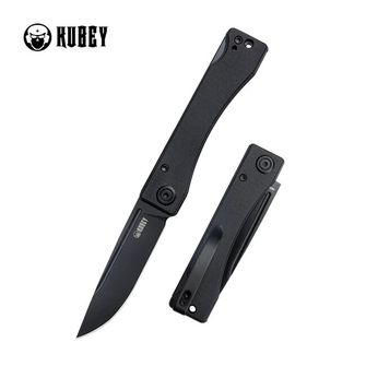 KUBEY Folding knife Ruckus Red G10