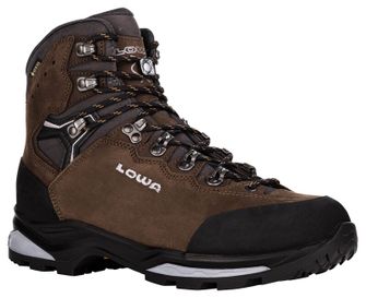 Lowa Camino Evo GTX trekking shoes, black/orange