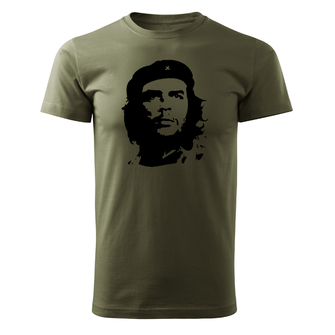 DRAGOWA Short T -shirt Che Guevara, Olive 160g/m2