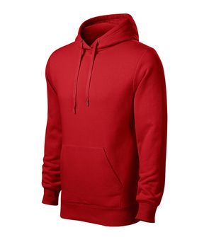 Malfini Cape sweatshirt with hood, red, 320 g/m²